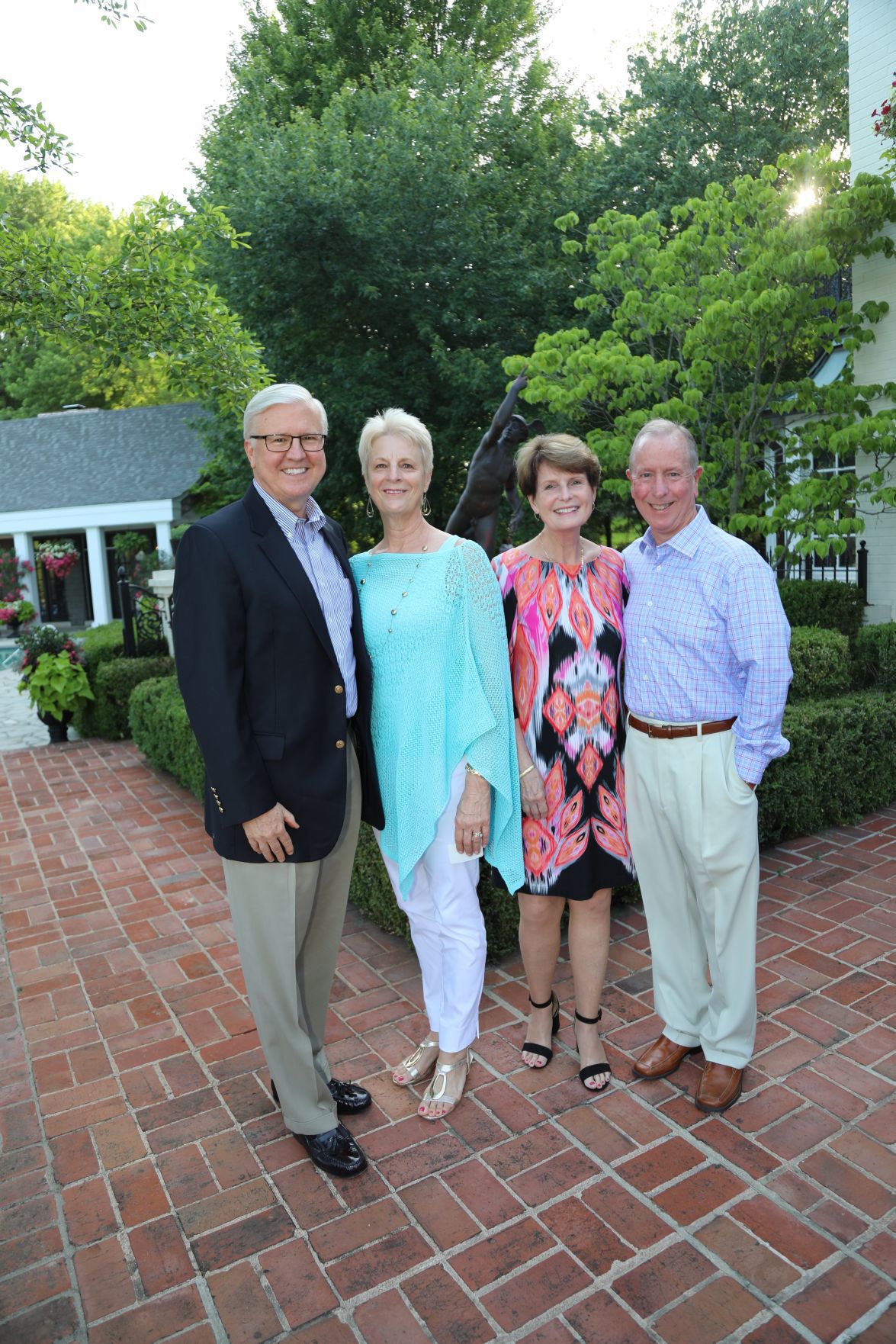 Mark and Ingrid Bremer, Lois and Phillip Poepsel